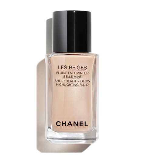 chanel highlighter fluid|chanel les beiges highlighting fluid.